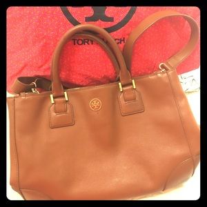 Tory Burch Tan Leather Tote